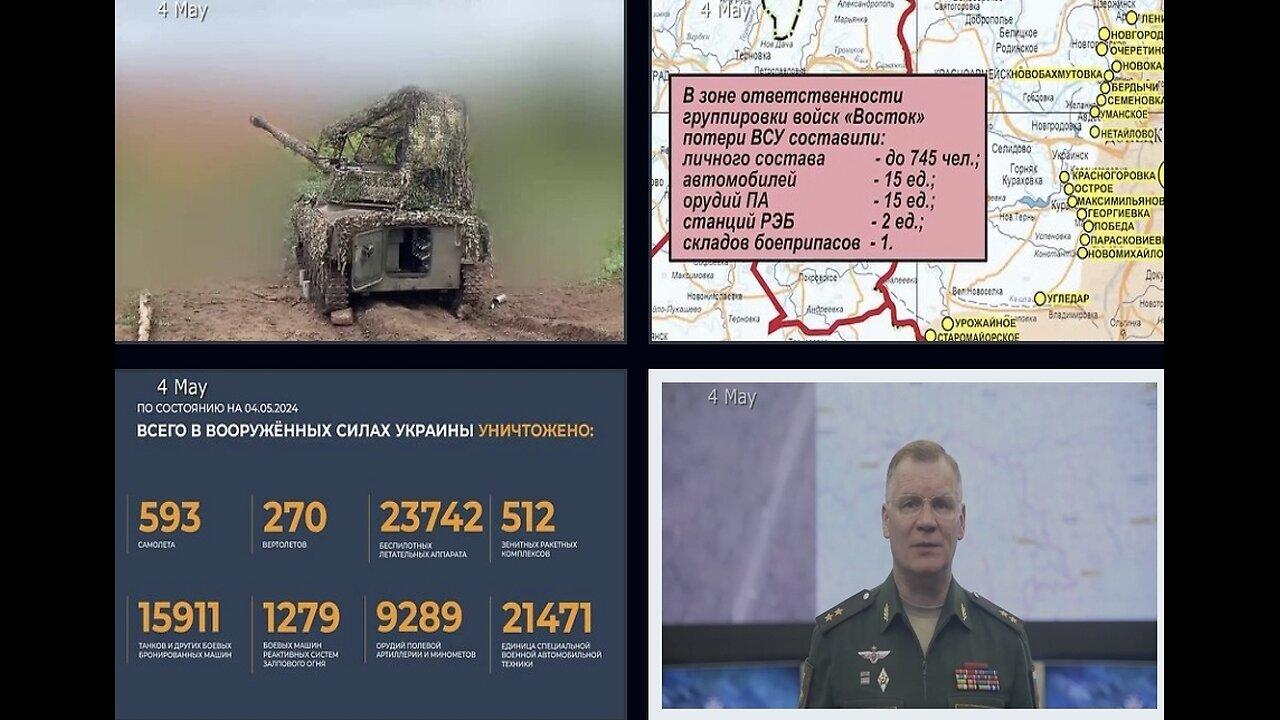⚡️ Russian Defence Ministry report on the progress of the special military operation
